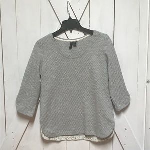 Quilted Gray Shirt’